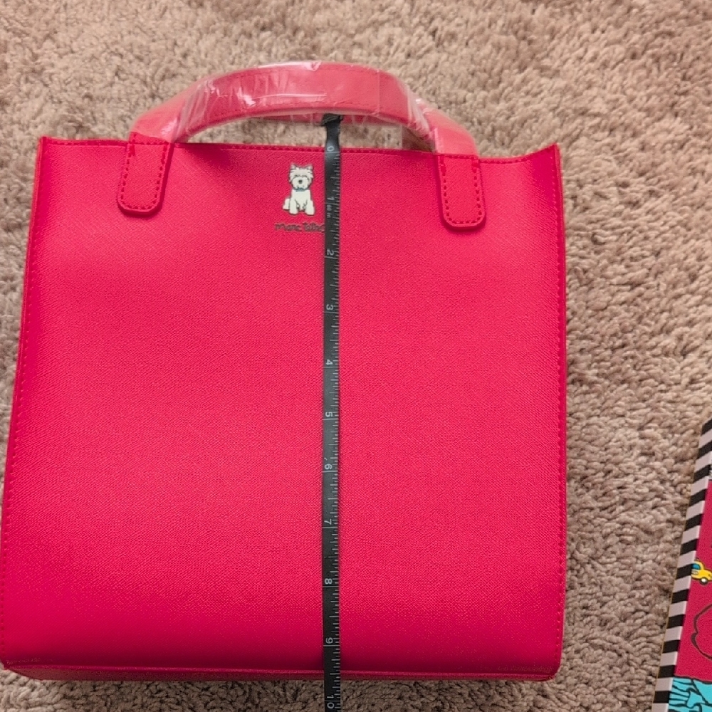 Red Dog Carrier Tote and Wallet Set - Picture 4 of 7